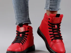 Men's Sneakers High Top Canvas Shoes New Trendy Waterproof Lightweight Casual Sports Shoes for Men Student Street Shoe
